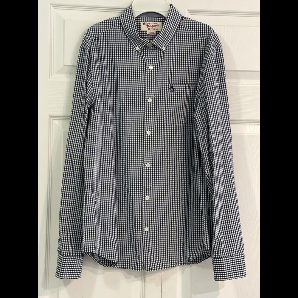 Original Penguin Check Button Down Shirt